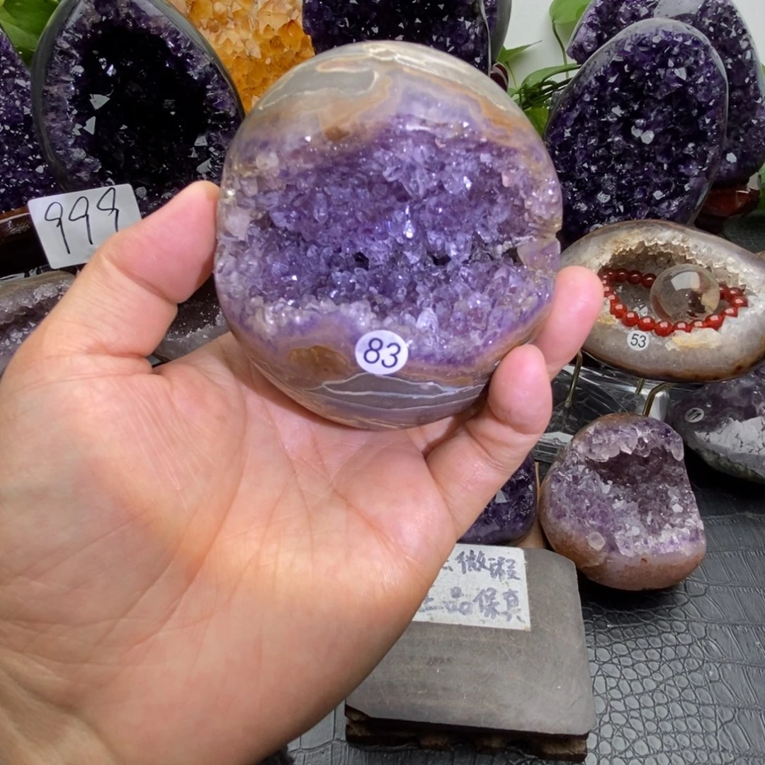 大型摆件（非配饰）紫晶未镶嵌