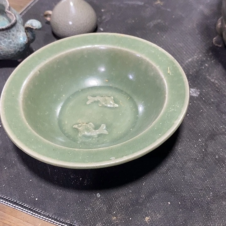 手工艺品琉璃善**物龙泉青瓷龙泉青瓷