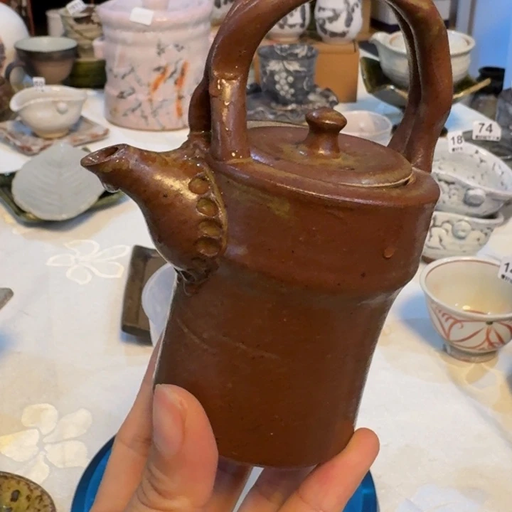 静***儿陶泥一个壶小的好看的