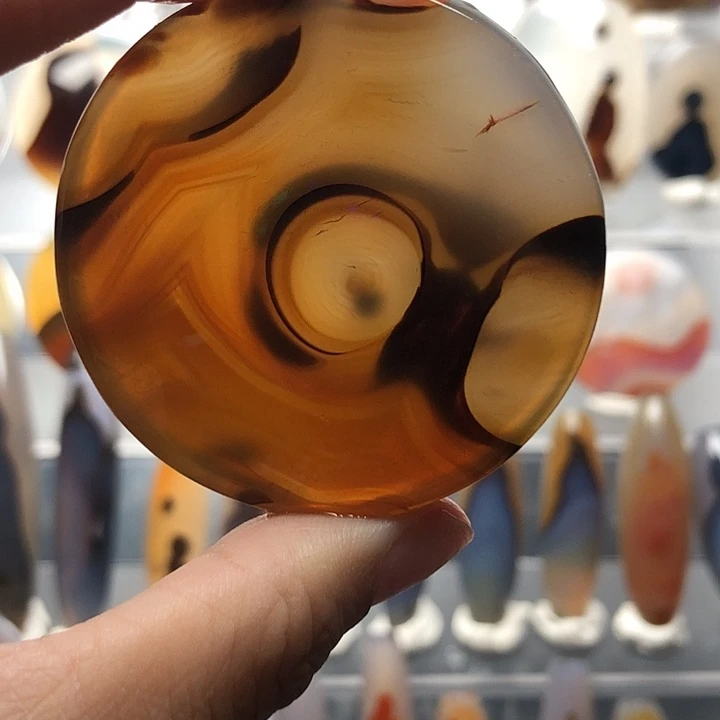 玛瑙/玉髓银S925镀金镶嵌珠宝半成品99