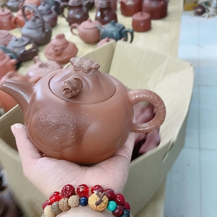 紫砂茶杯宜兴紫砂手工制作