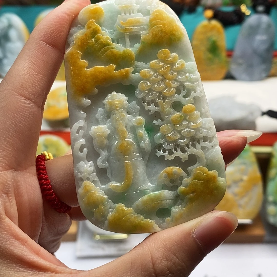 一***秋定制翡翠未镶嵌翡翠