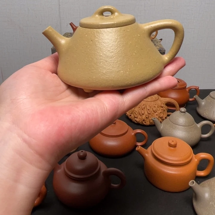 紫砂壶全手工本绿