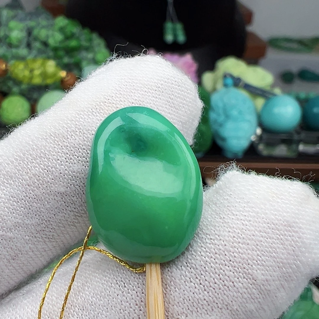 绿松石未镶嵌绿松石主播璐璐