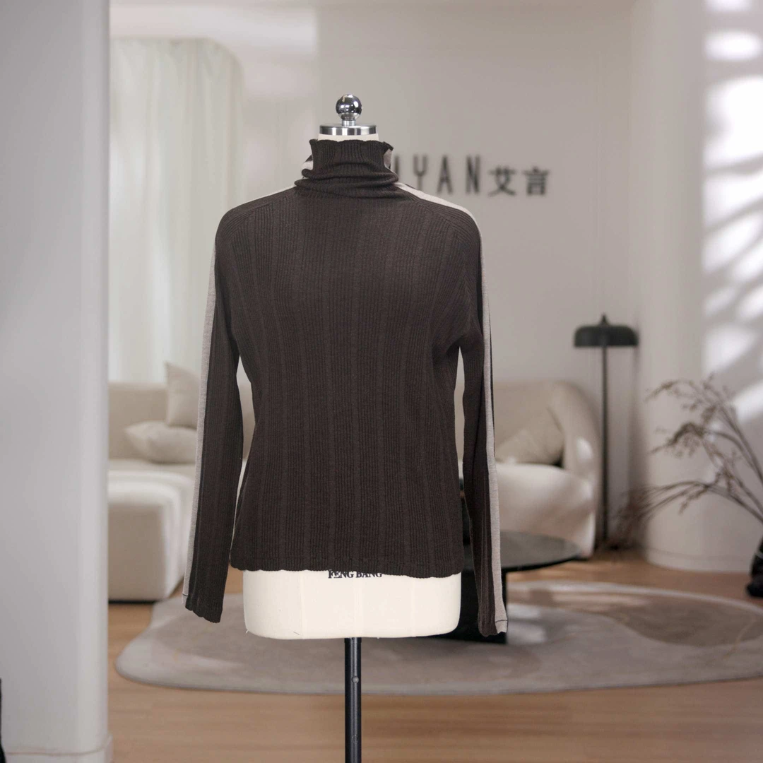 【keke定制-BT080】-新款百搭轻薄舒适高级感针织女装