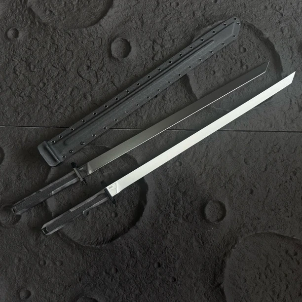 龙泉迅雷AISI5160钢唐横刀工艺品收藏品（未开刃）