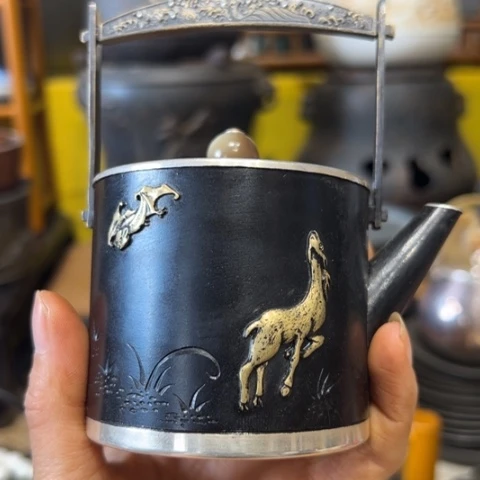 蜜安罐瓷香炉锡茶则?****?