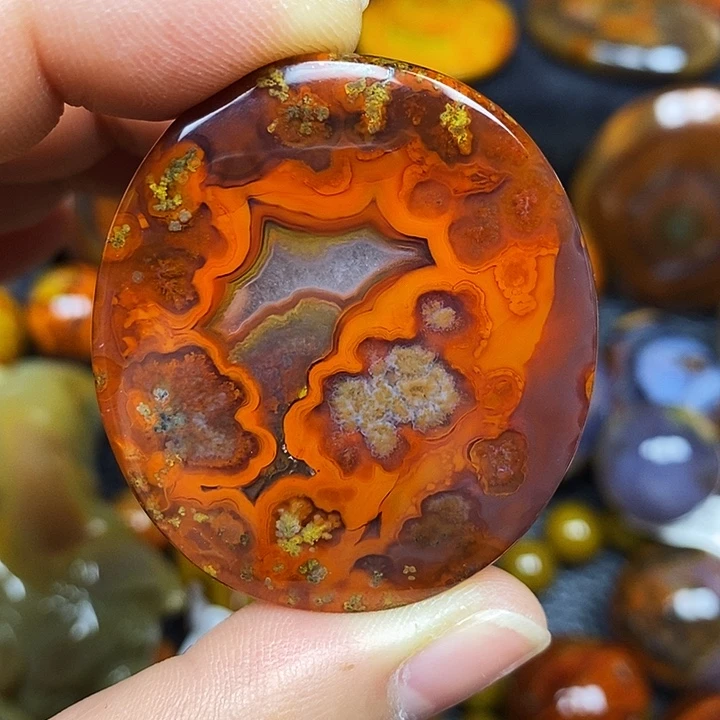 玛瑙/玉髓未镶嵌颈饰