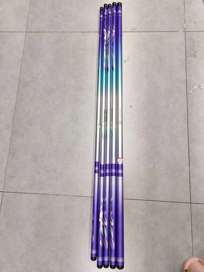 全新XMN高碳竿19调超轻超硬碳素长节竿台钓竿鱼竿