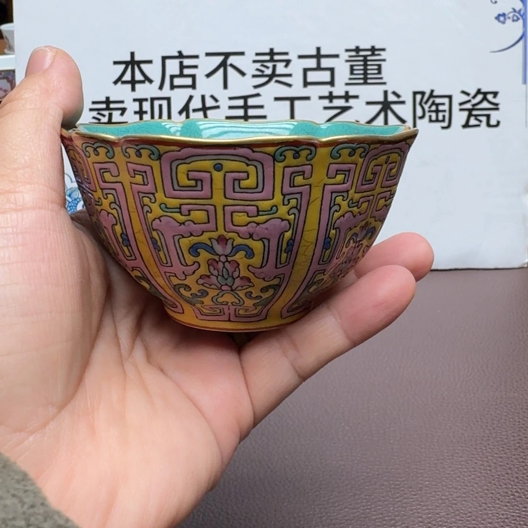 景德镇手工手绘展示