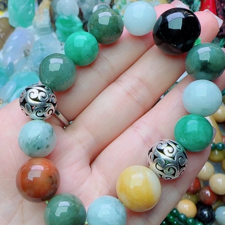 翡翠未镶嵌颈饰天然A货17