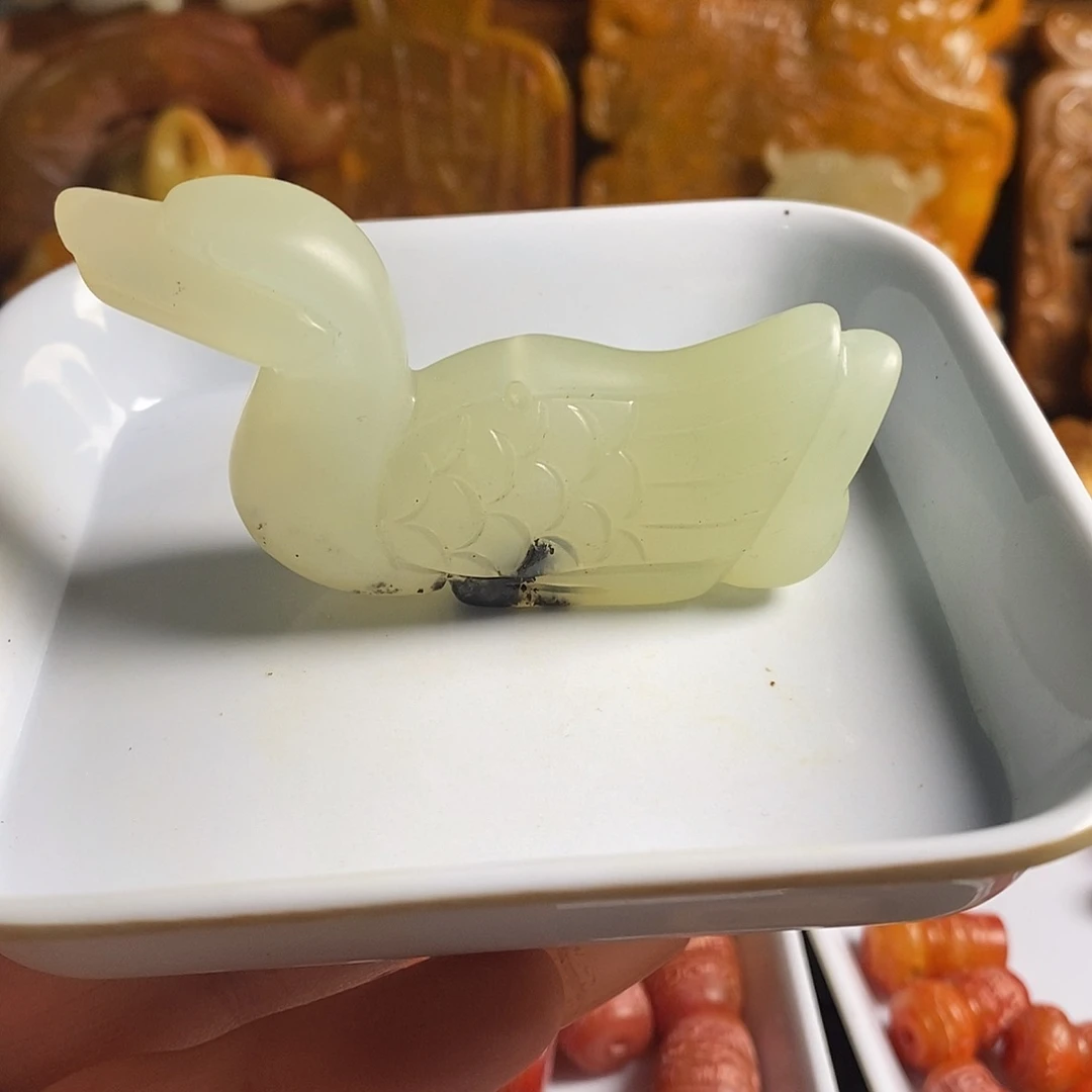 岫岩老玉（透闪石质玉）未镶嵌挂件