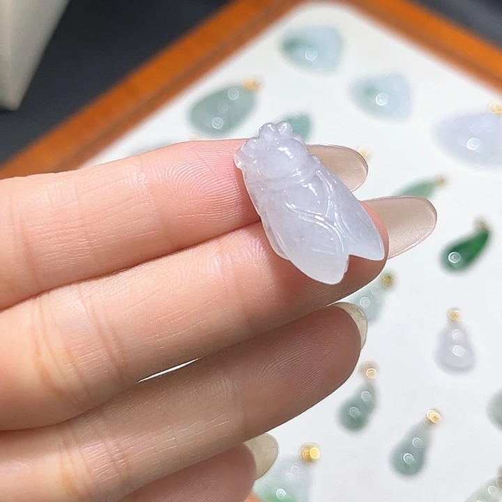 翡翠未镶嵌颈饰一鸣惊人