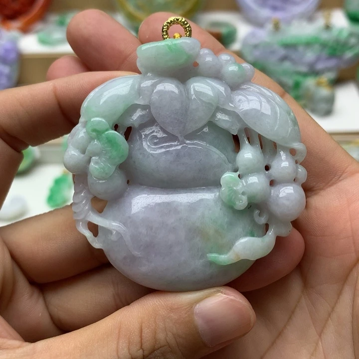 颈饰未镶嵌翡翠翡翠