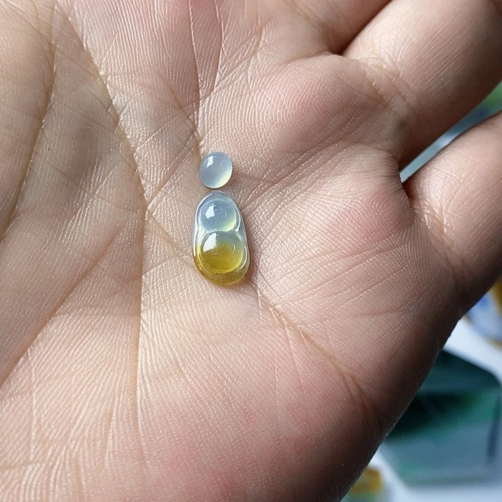 翡翠散珠天然翡翠A货