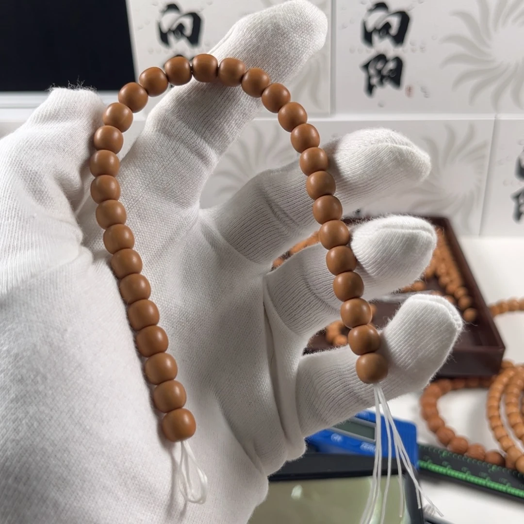 Q***！手串猴头核桃全品老行7.8。66颗手持