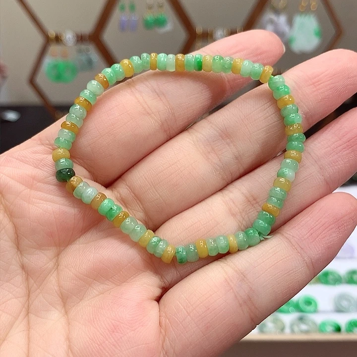 未镶嵌手链翡翠天然