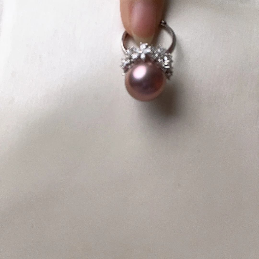 戒指未镶嵌淡水珍珠