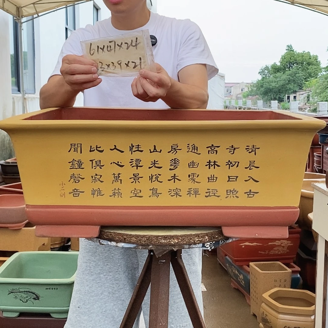 紫砂花盆紫砂花盆