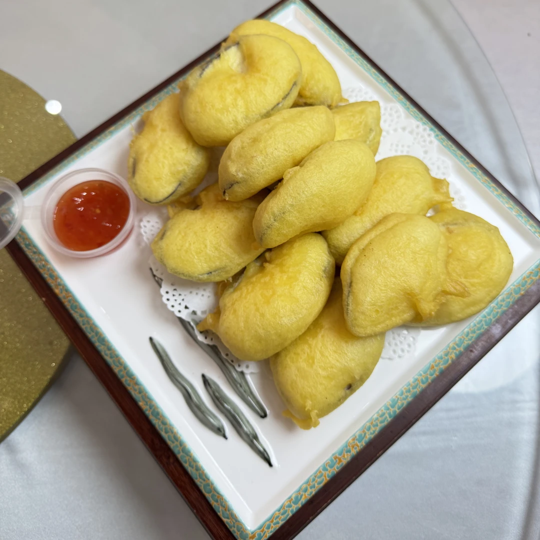 香酥脆脆肉沫炸茄盒