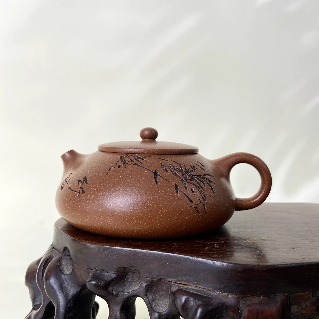 宜兴手工紫砂陶 （高工）茶壶GS4189-3