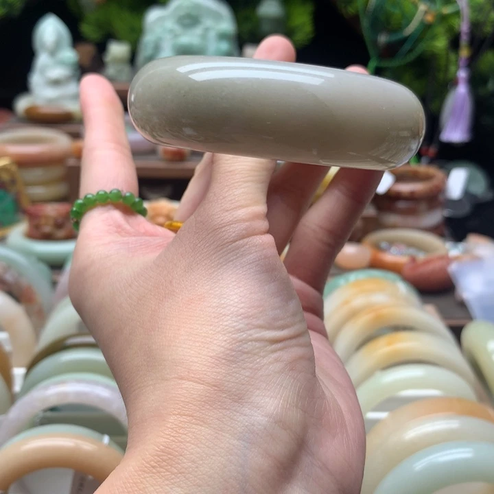 查罗石合金手镯（开口镯）52.6