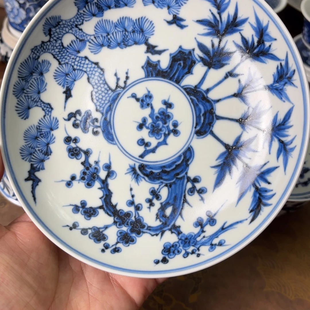 摆件陶瓷景德镇手绘茶器