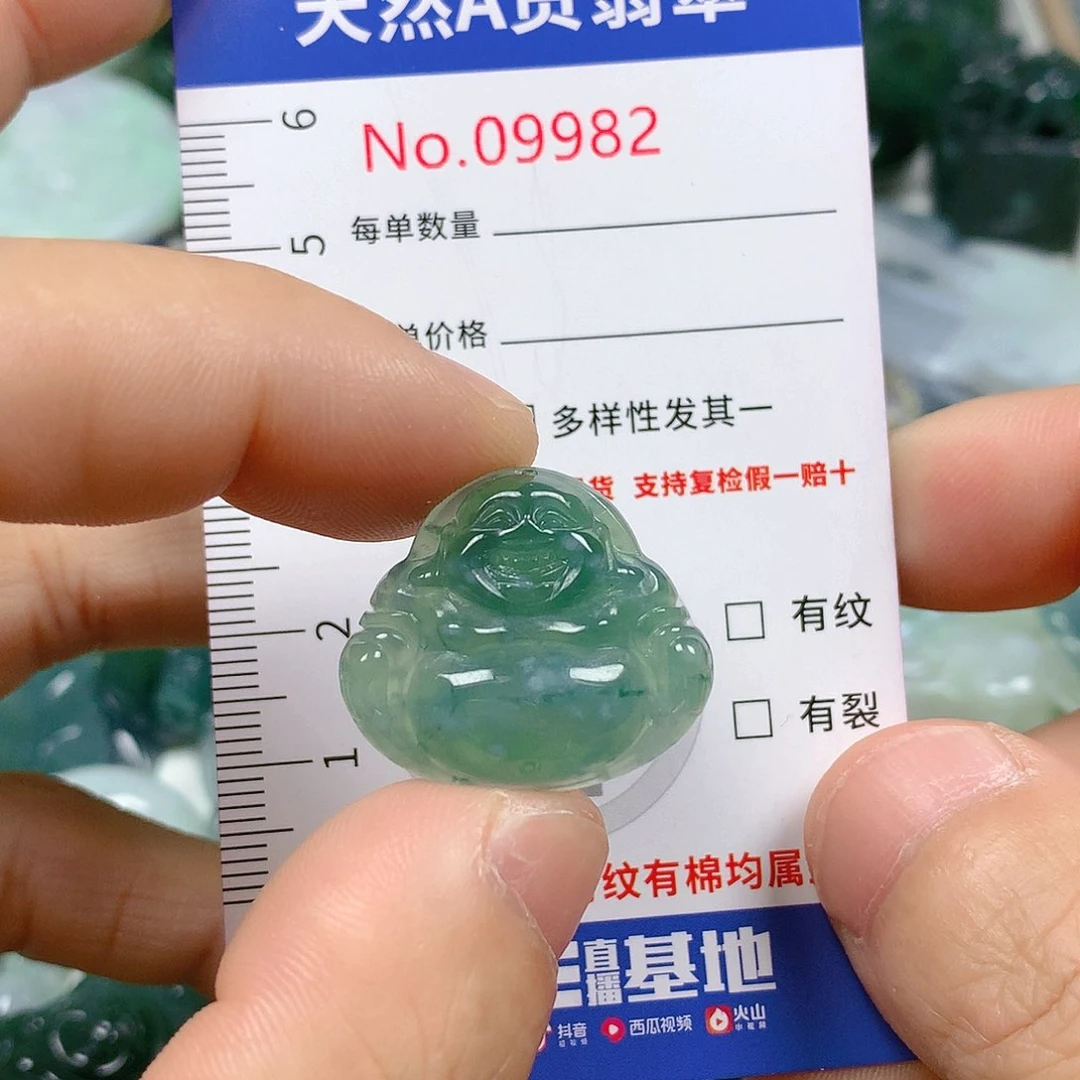 翡翠颈饰未镶嵌天然翡翠