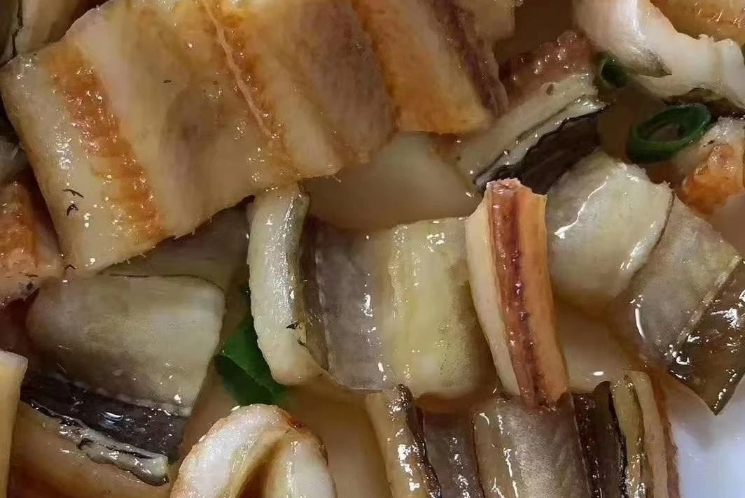 直播舟山野生沙鳗鲞油鳗鲞七星鳗肥美软糯天然滋补品一斤5条左右