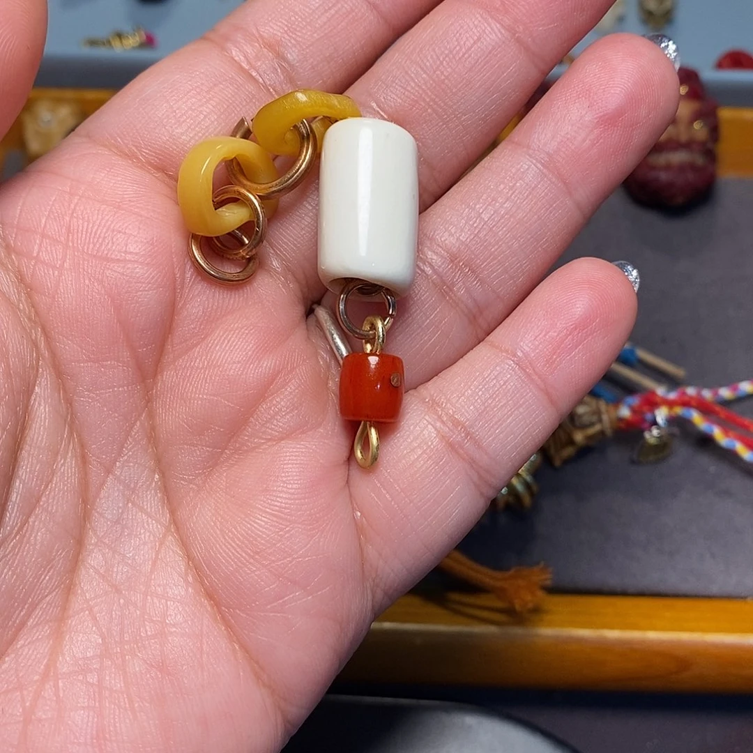 念***X吊坠柏香籽/百香籽手作侧挂