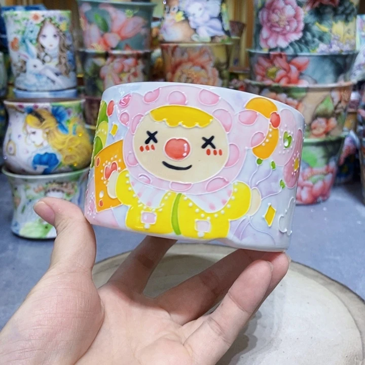 景德镇艺术手绘作品