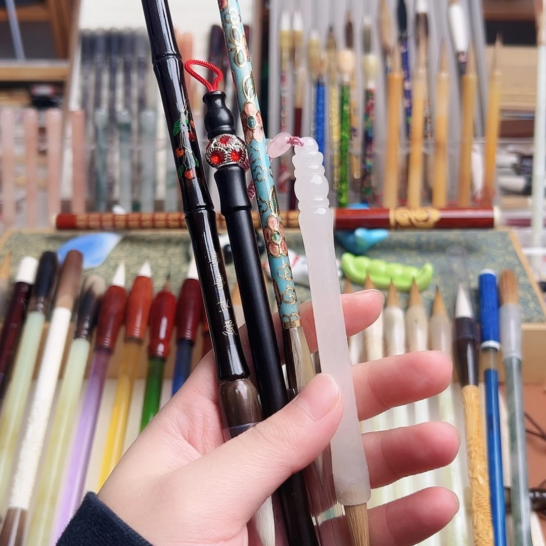 事事如意中楷毛笔