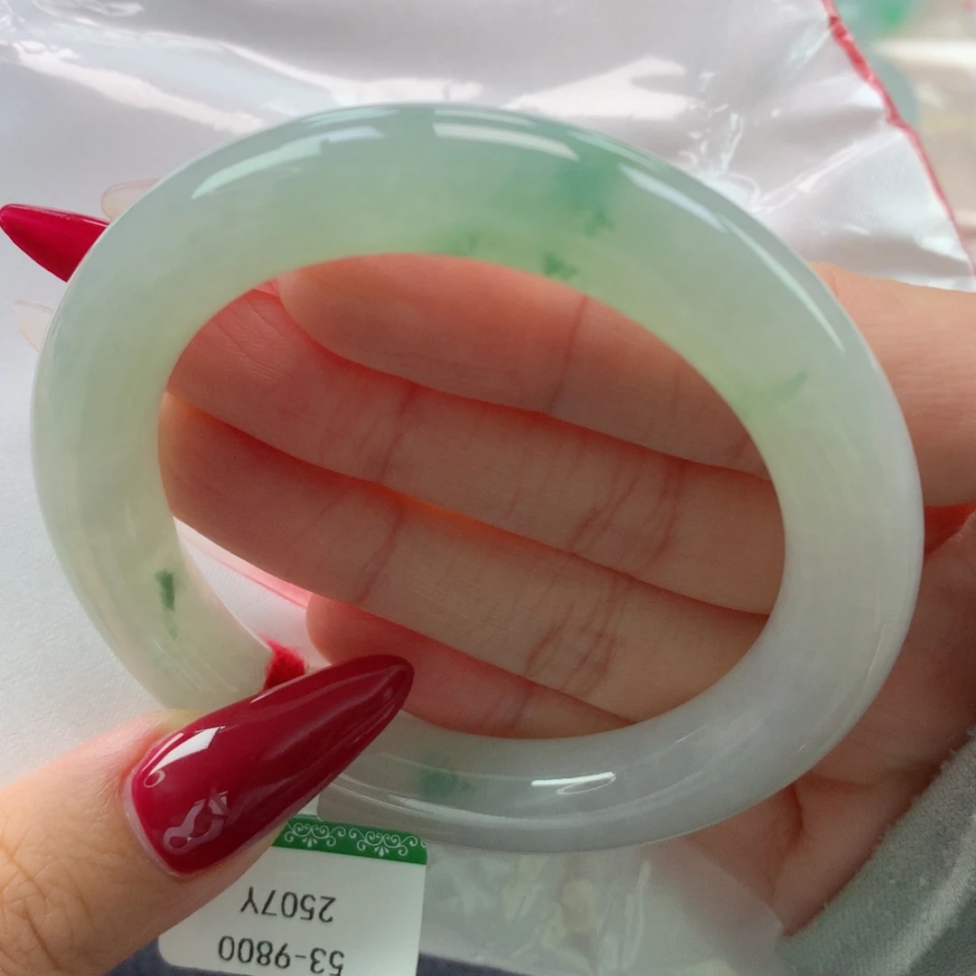 未镶嵌手镯翡翠缅甸天然翡翠A货53