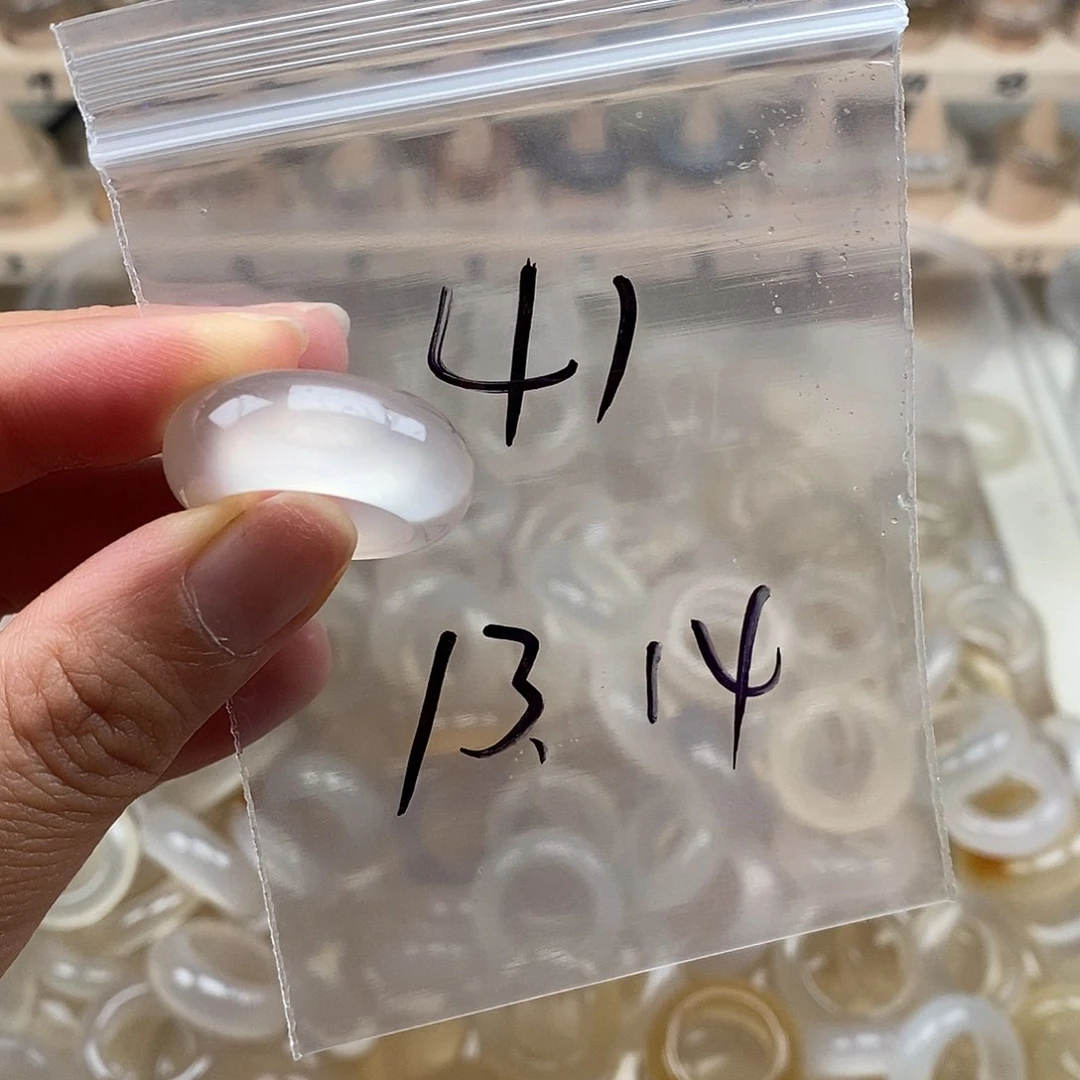 未镶嵌戒指玛瑙/玉髓