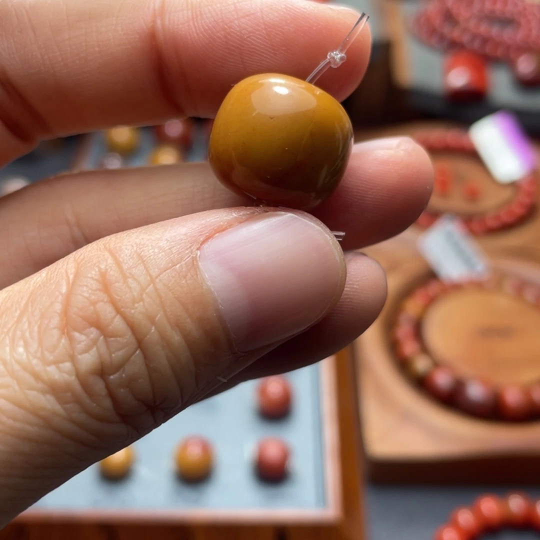 南红玛瑙未镶嵌单珠  16