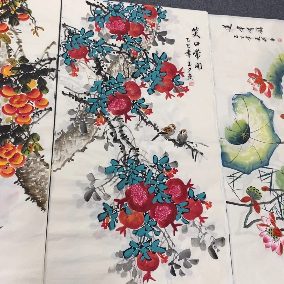 国画尺寸140✖️70四尺精品手绘画