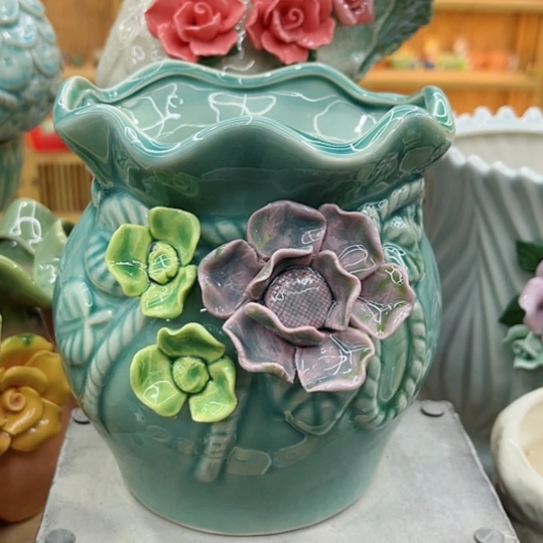 【闪购商品】陶瓷花盆