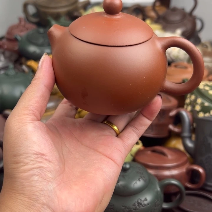 茶壶紫砂茶壶盖磕