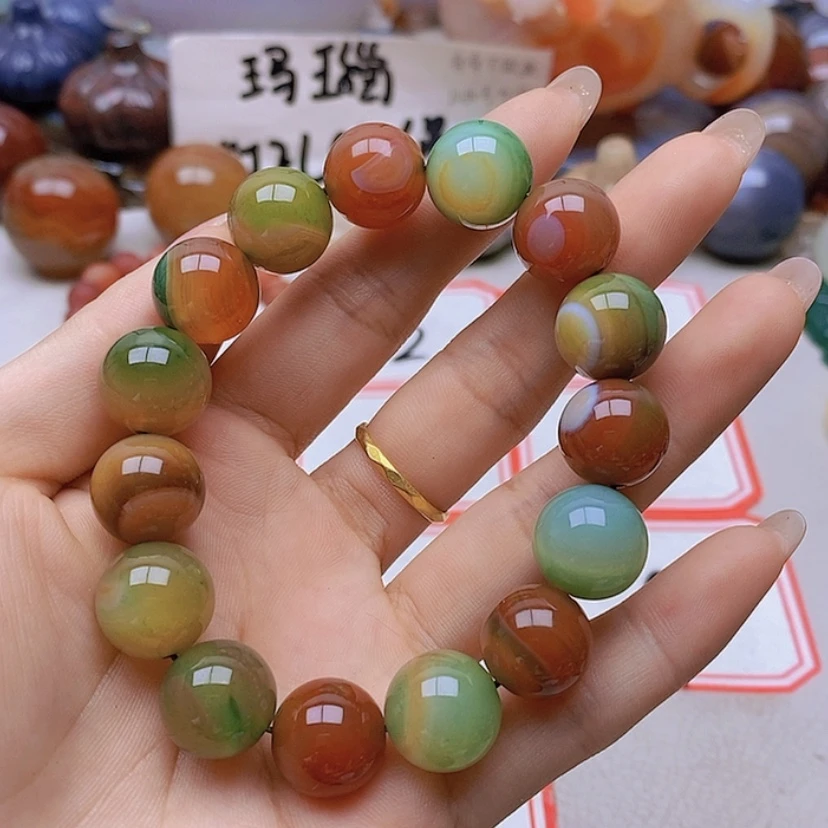 【闪购商品】未镶嵌玛瑙/玉髓珠宝半成品受****q