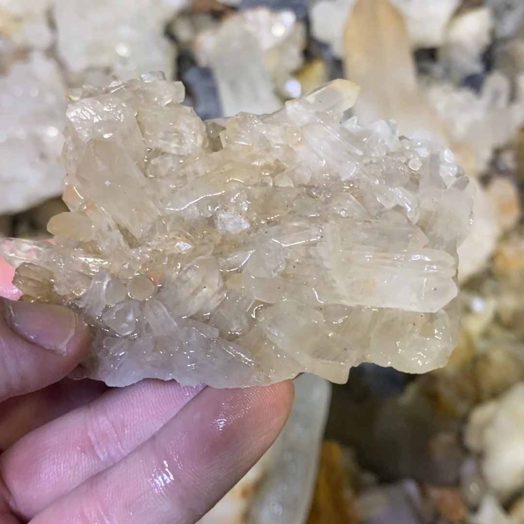 水晶珠宝半成品未镶嵌