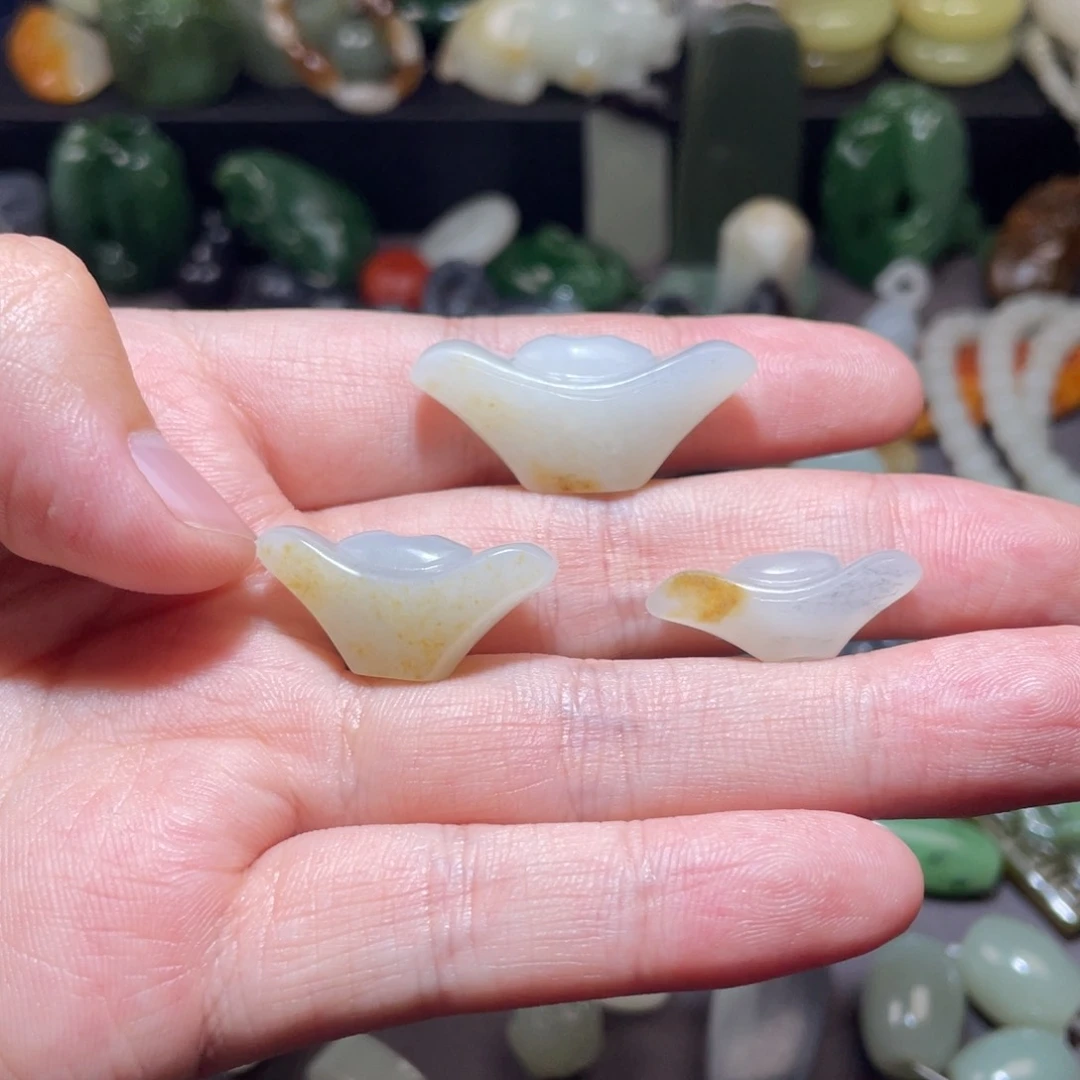 和田玉颈饰未镶嵌随****6