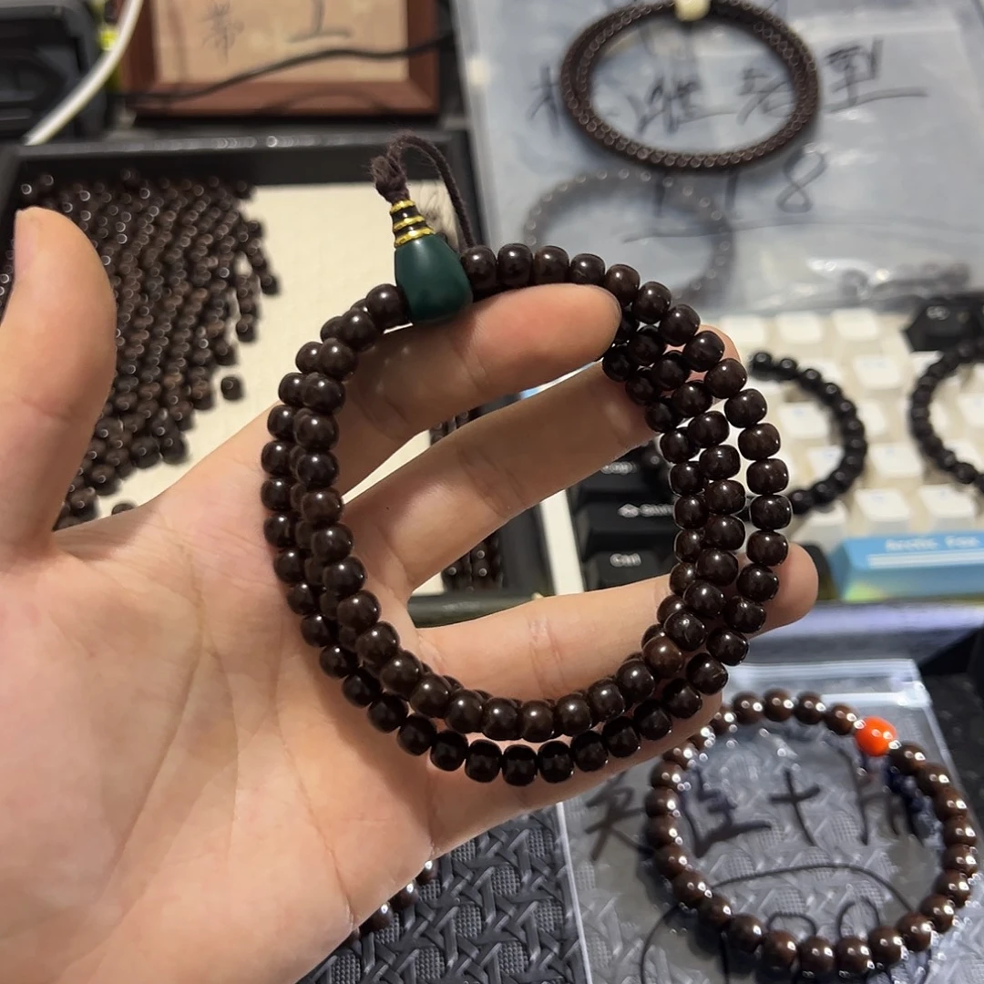 鹤****手串椰蒂原生态椰蒂76老型108标准