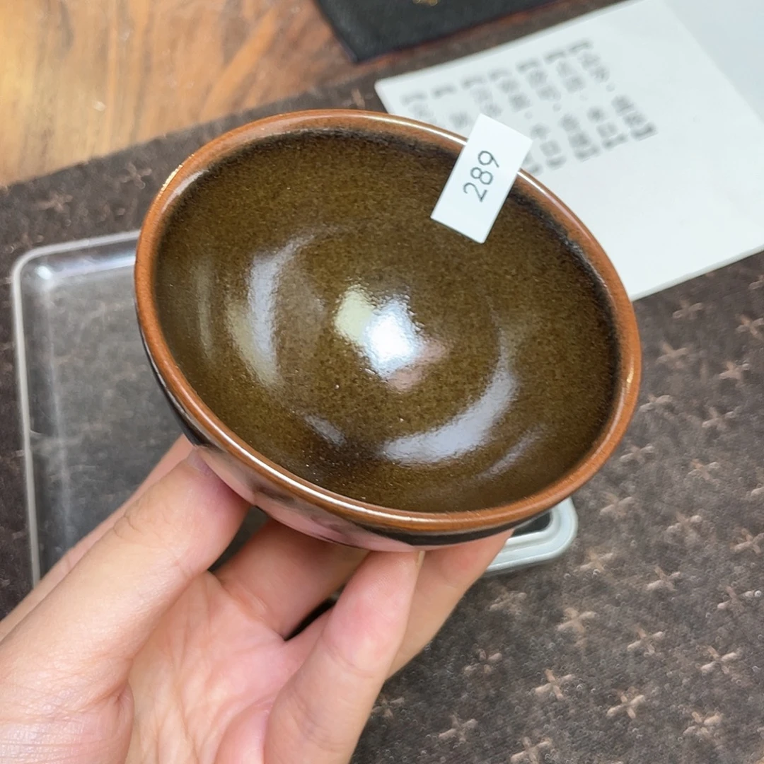 茶盏289 福临号建盏柴烧薄胎