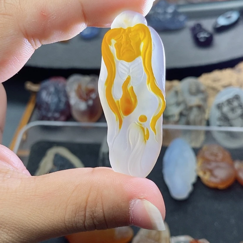 【闪购商品】未镶嵌定制玛瑙吊坠