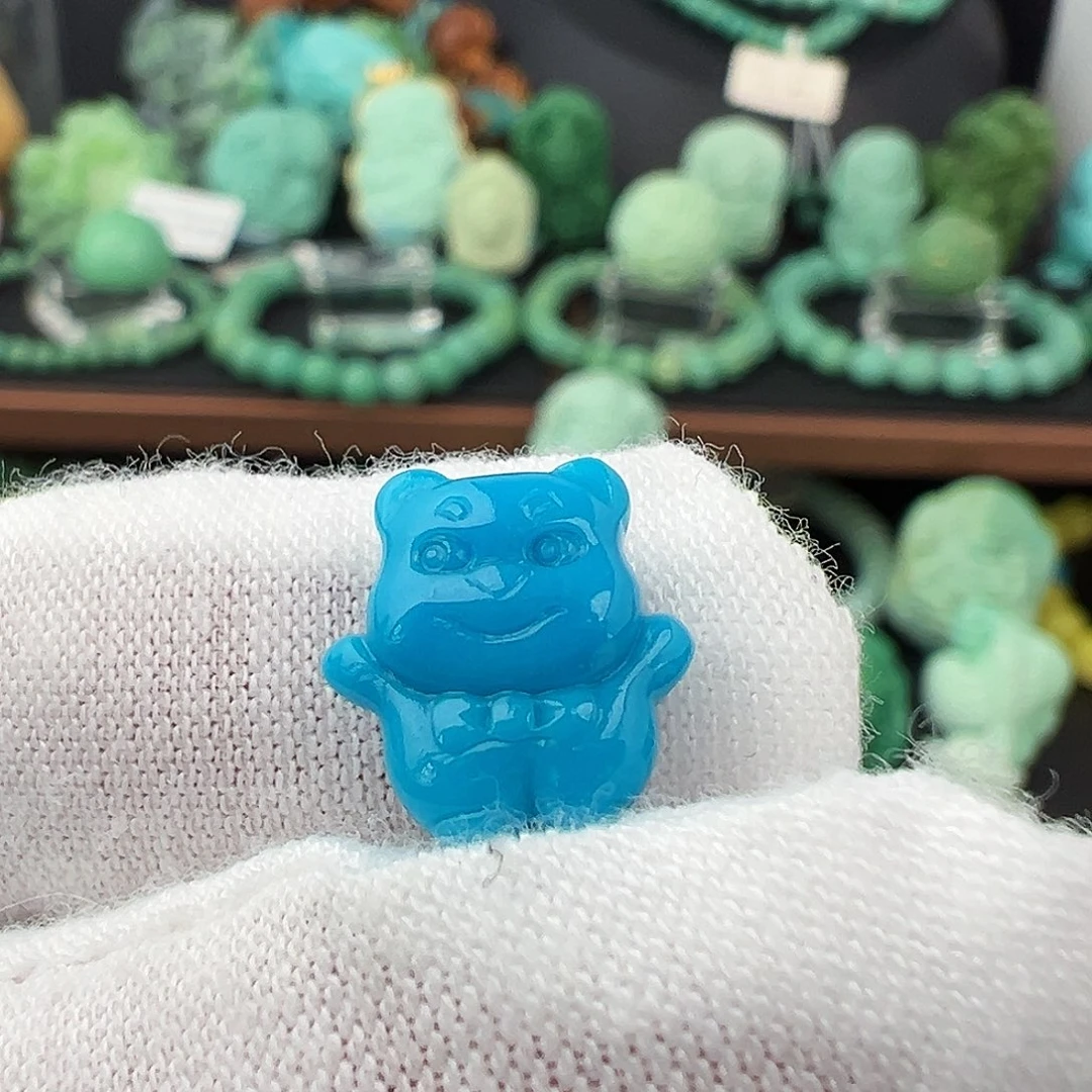 绿松石未镶嵌绿松石主播璐璐