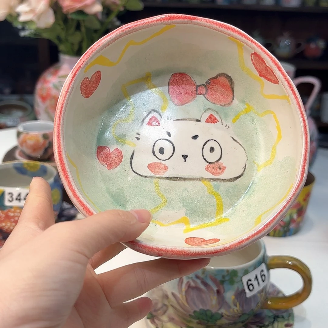 瓷片兔兔好可爱啊