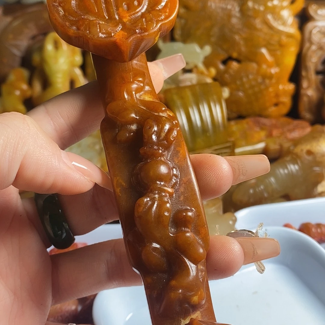 岫岩老玉（透闪石质玉）未镶嵌挂件