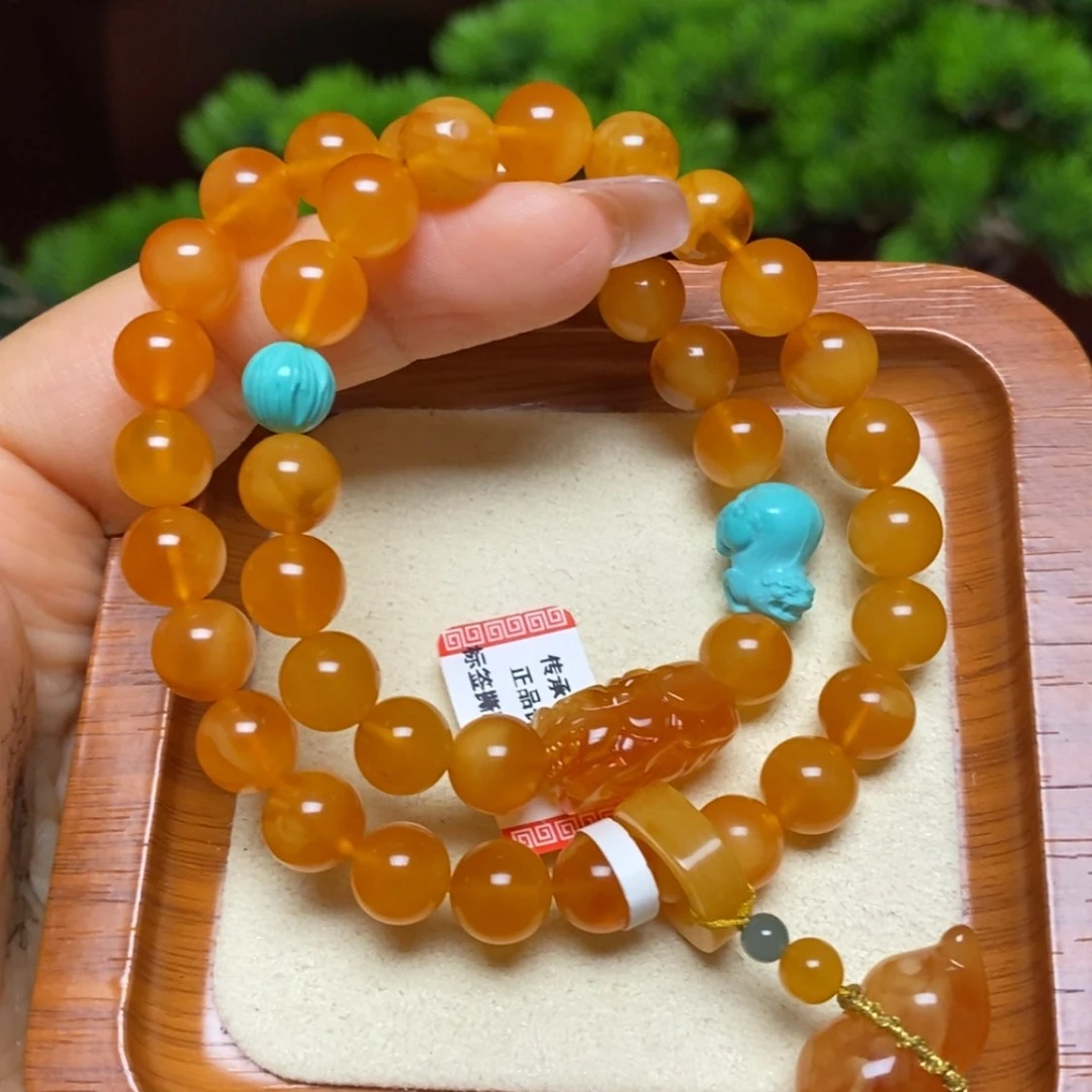 【闪购商品】手链蜜蜡未镶嵌手串