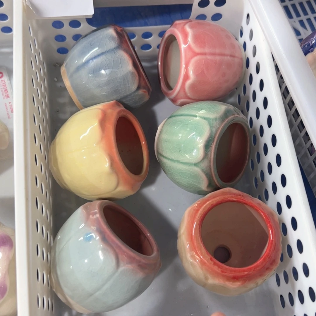 陶瓷多肉小花盆@@2079