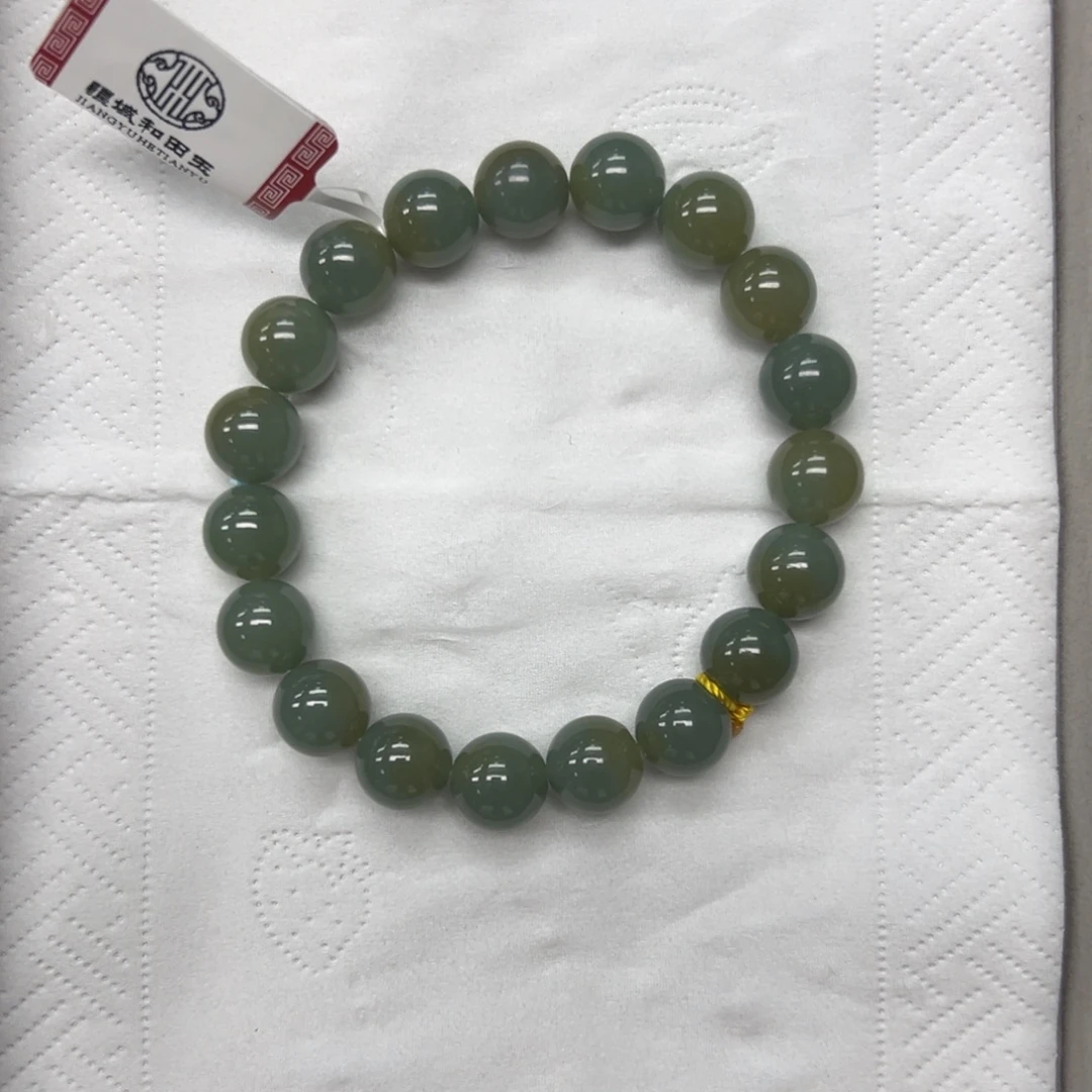 和田玉未镶嵌手串